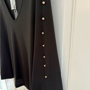 NWT Melissa Paige Women’s blouse with gold bead accents - Size 1X